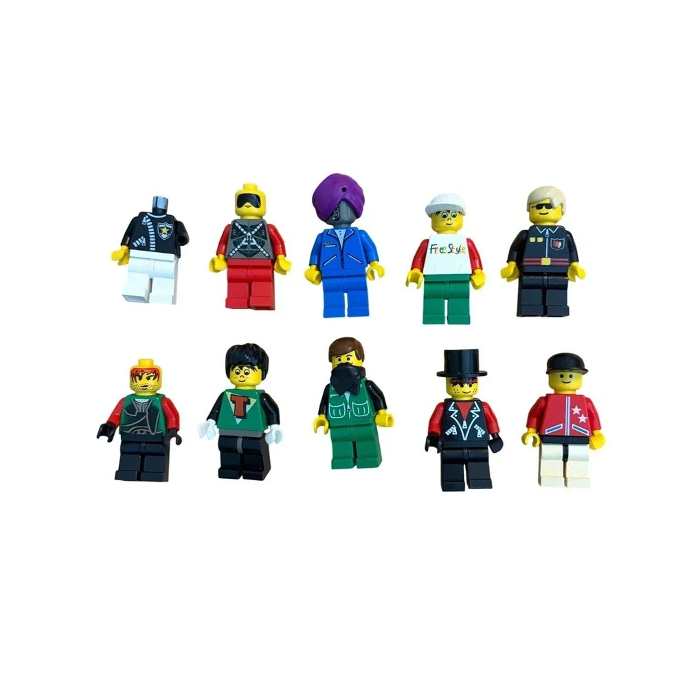 Lego Mini Figs Minifigures 10 pc Mixed Lot Bundle Toys 90s Y2k Hobby Collection